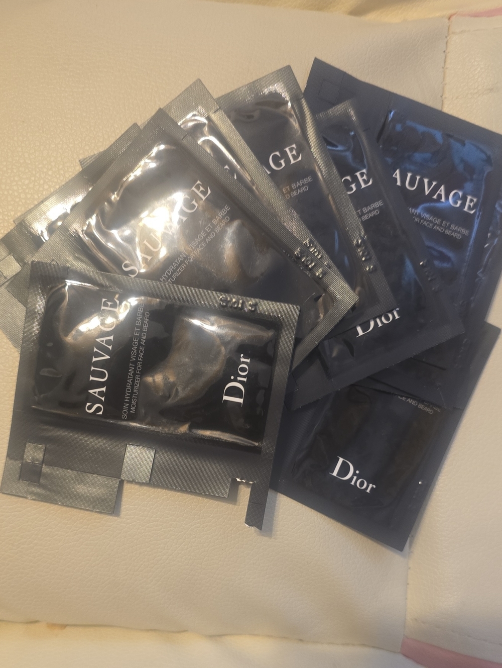 Dior Sauvage Moisturizer For Face And Beard Samples
